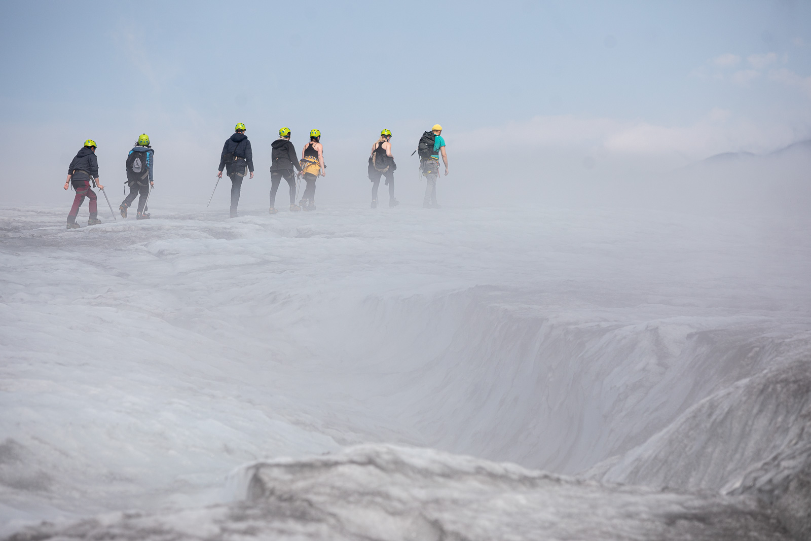 glacier hike