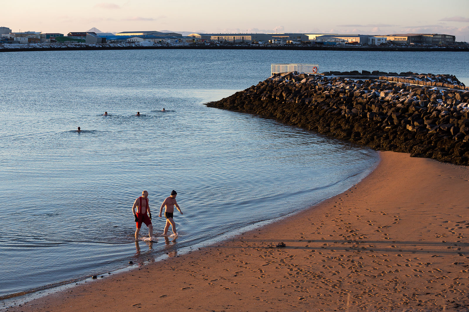 sunset reykjavík