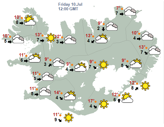 weekend forecast