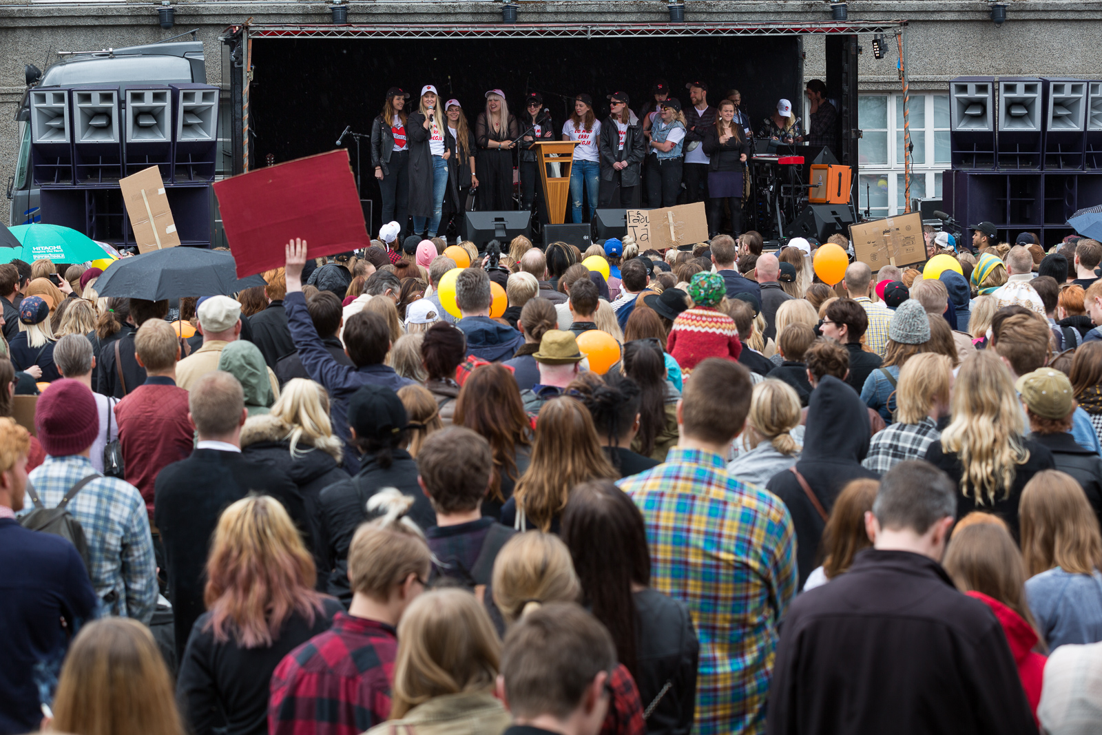 Reykjavík SlutWalk by Art Bicnick