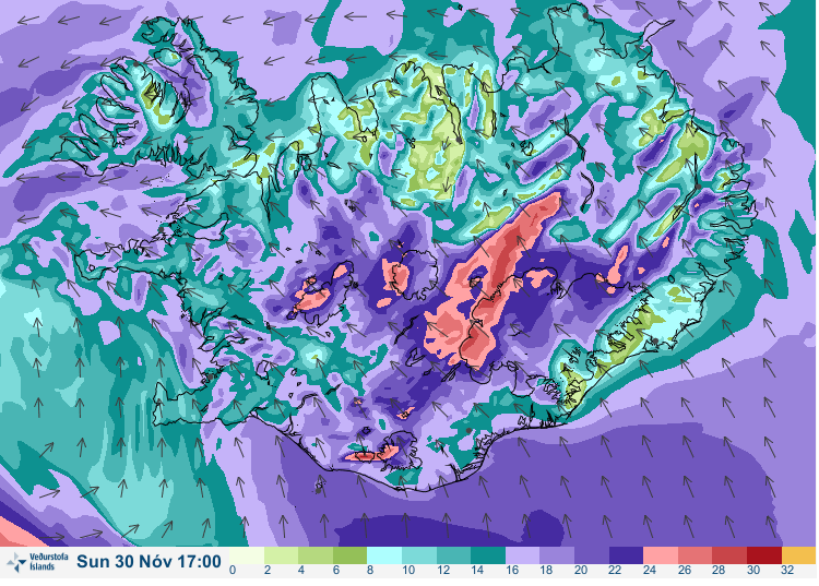 Weather Map Met Office Sunday Nov 30, 2014